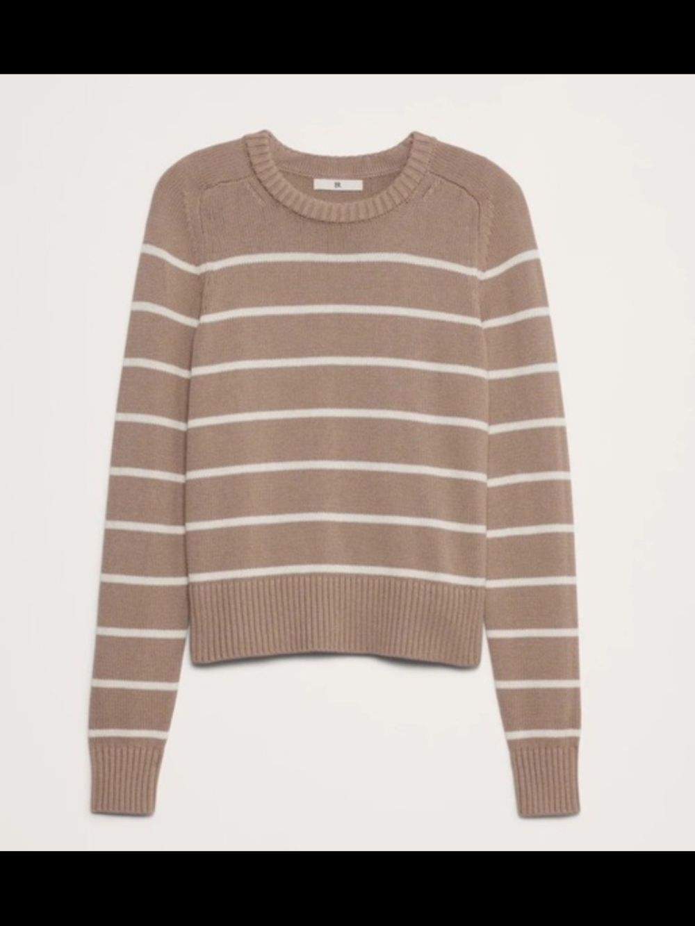 Cotton-Silk Crew-Neck Sweater